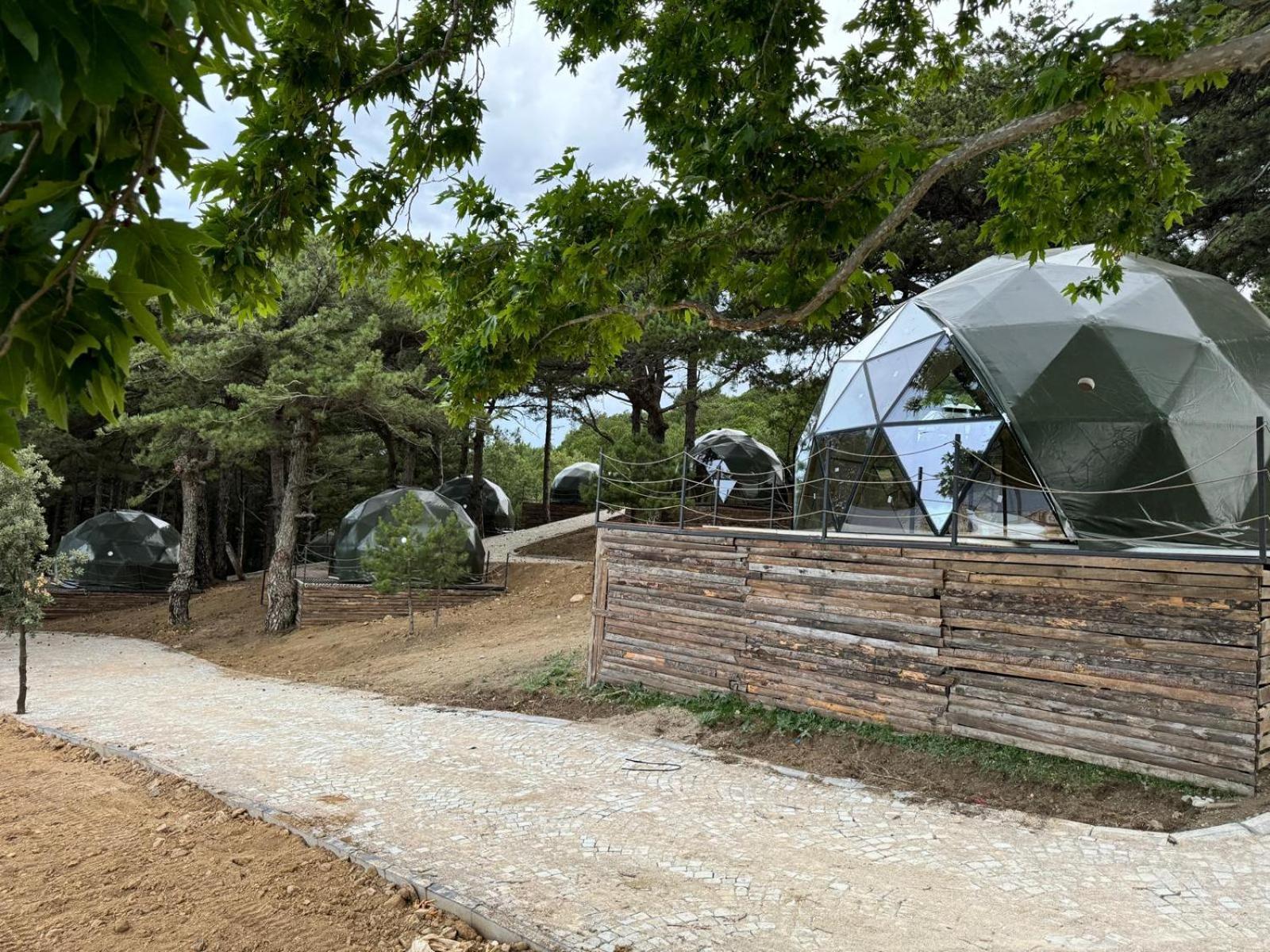 Hotel Mas Kazdagi Glamping Edremit  Esterno foto